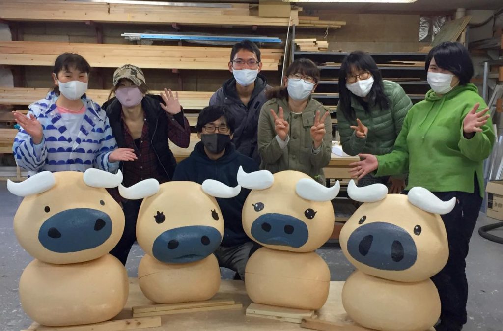 今年も干支オブジェ製作WSを開催しました。